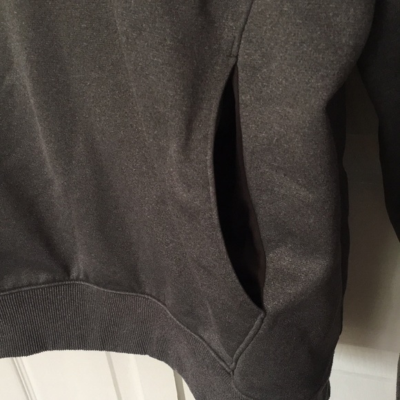 Under Armour Gray Hoodie with Neon Green Logo - Picture 4 of 7